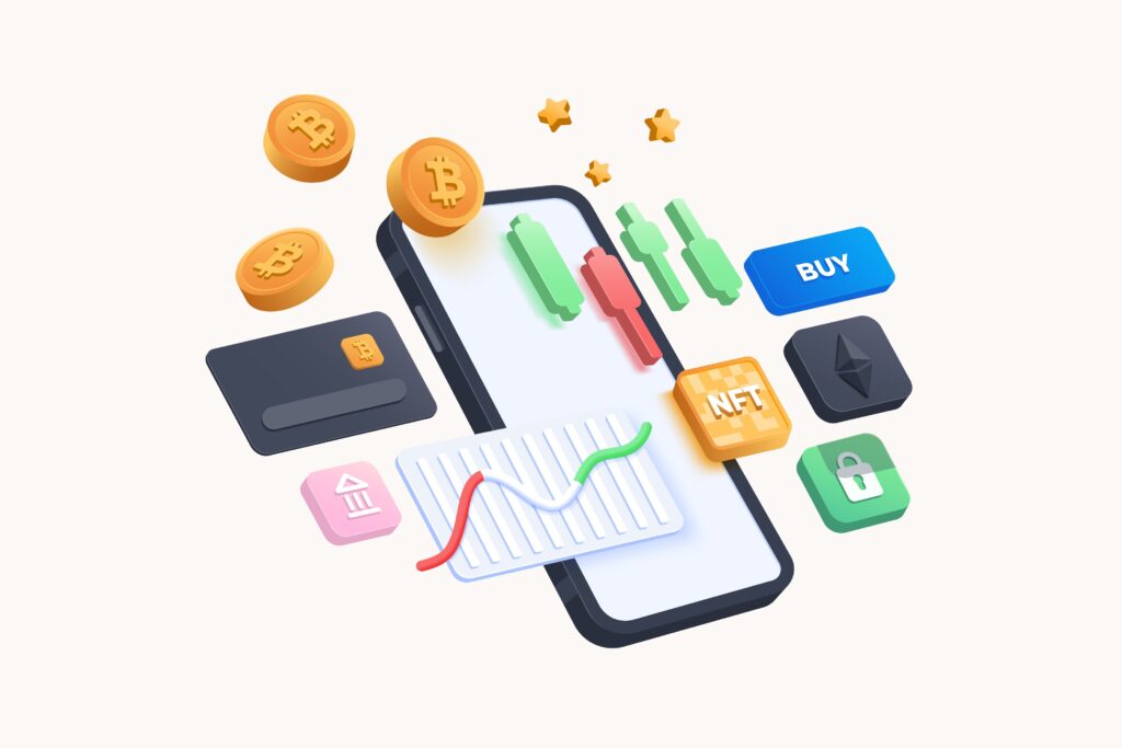 Cryptocurrency transactions via mobile phone